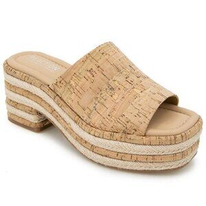 Kenneth Cole Reaction Elissa Platform Dress Sandals 10M NWT